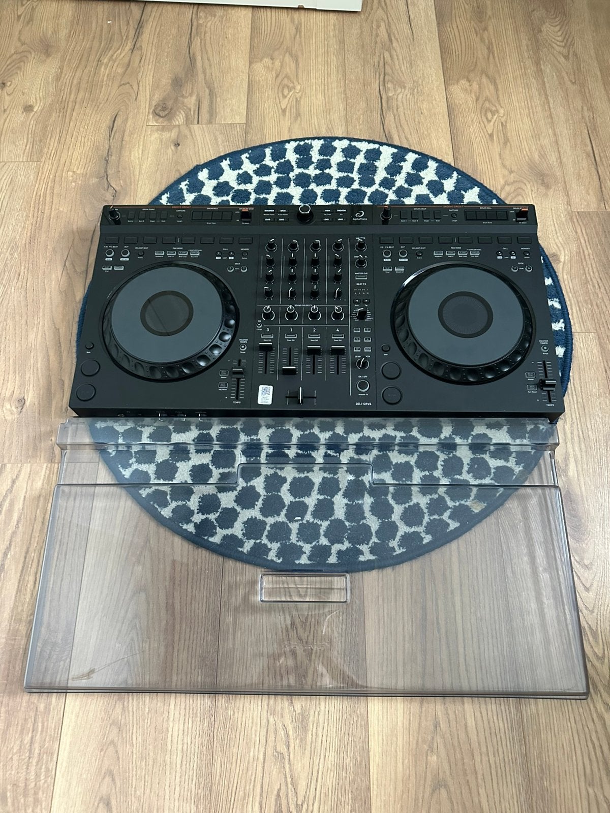 DDJ grv6 met koptelefoon, speakers, stofkap, Kleding | Heren, Ophalen of Verzenden, Zo goed als nieuw, Overige maten, Muts