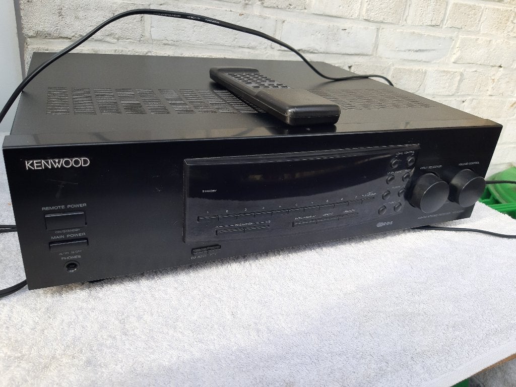 Kenwood - KR- A3080 Geïntegreerde versterker, Radio gecont., Ophalen, Gebruikt, Tuner of Radio, Overige merken