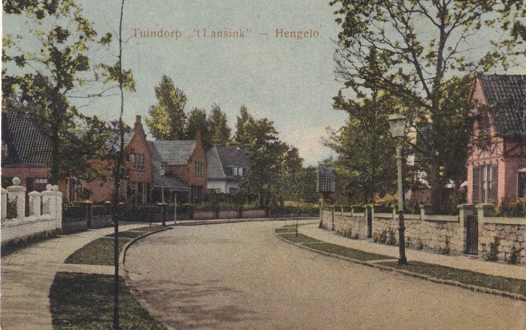 Hengelo, Tuindorp, 1912., Verzenden, Voor 1920, Gelopen, Overijssel