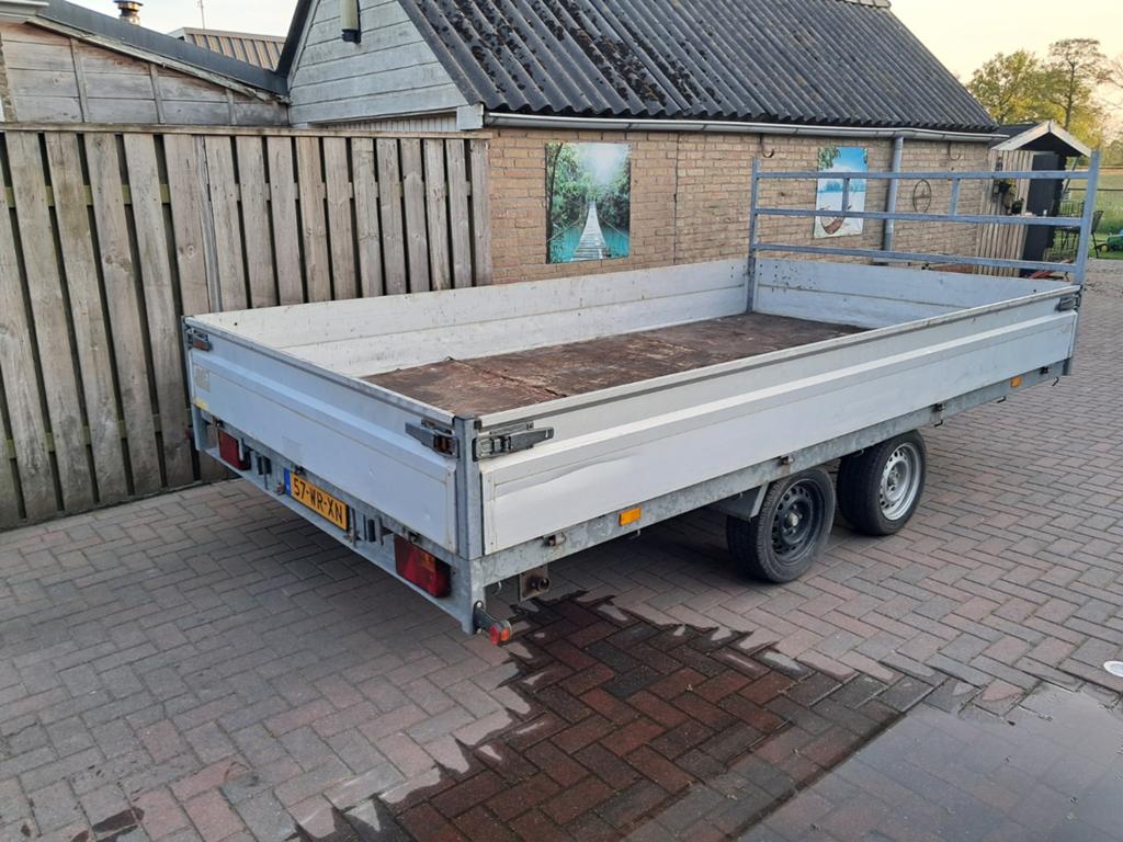 Plateauwagen 3500 kg, Ophalen, Gebruikt
