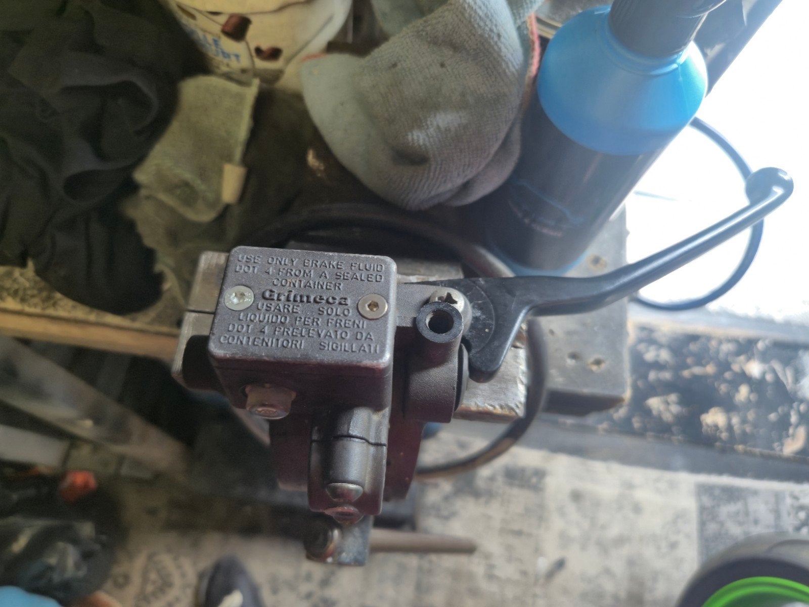 Rempomp Piaggio zip sp 98 FR type 1 2 3, Ophalen of Verzenden, Gebruikt, Overige typen, Piaggio