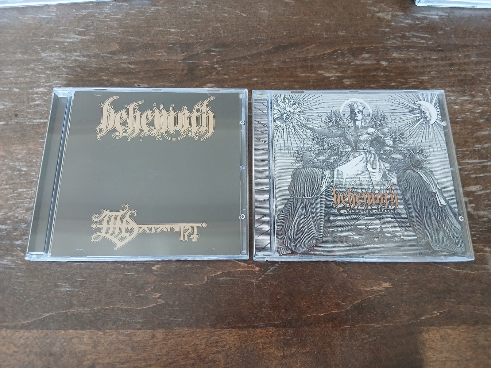 Behemoth - The Satanist & Evangelion CD's, Cd's en Dvd's, Death metal, Ophalen of Verzenden, Zo goed als nieuw, Inclusief doosje