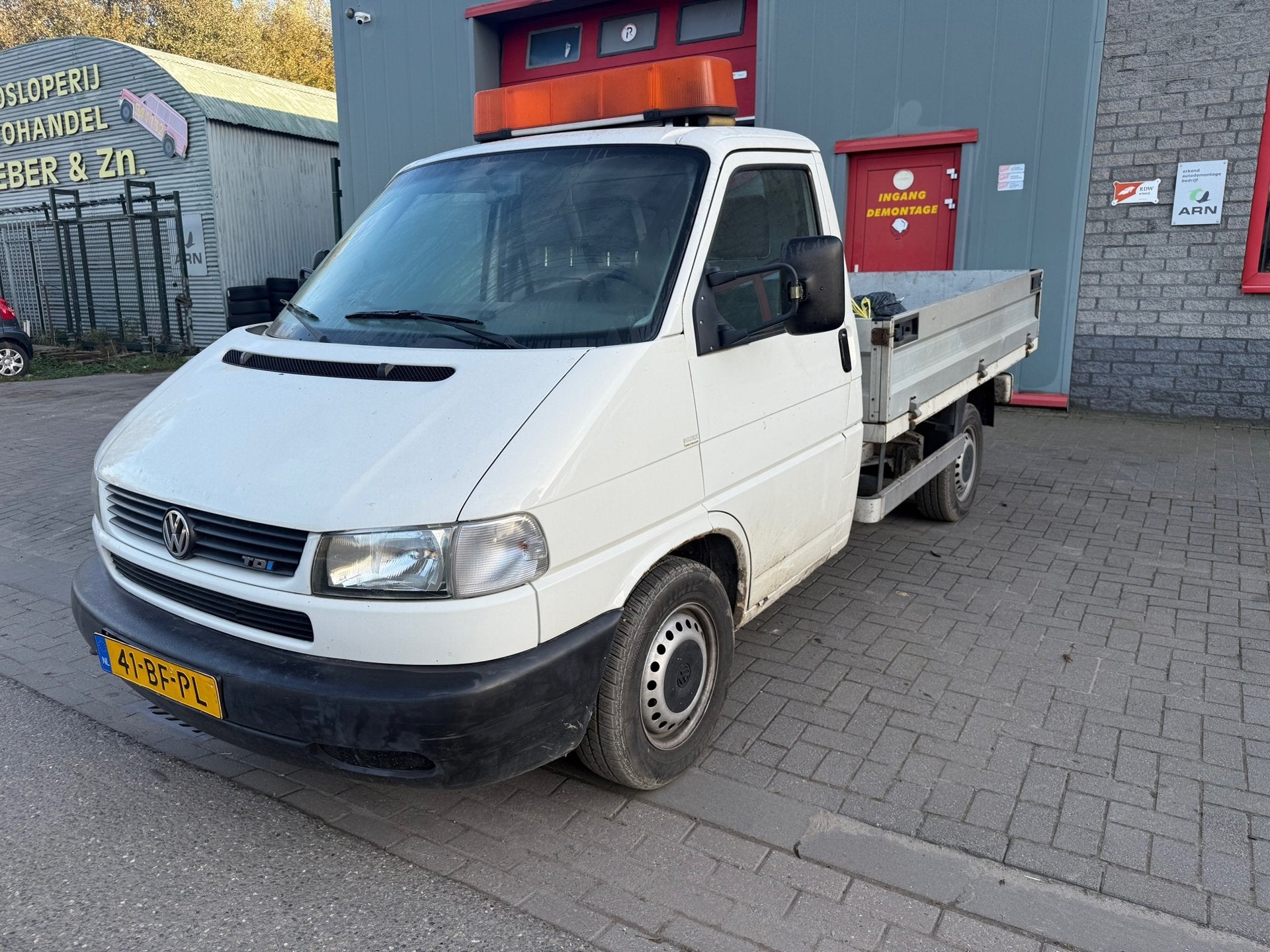 Volkswagen Transporter 2.5 TDI 292, Auto's, Voorwielaandrijving, Stof, Gebruikt, Origineel Nederlands