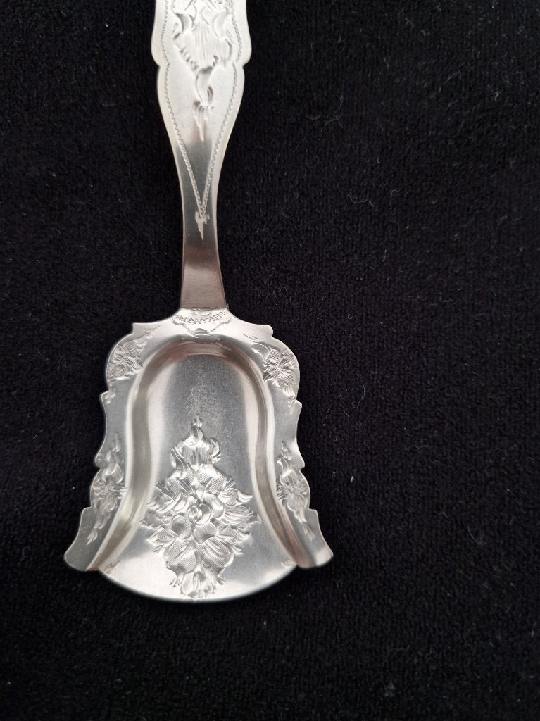 Suikerschepje (Biedermeier) 1861, Antiek en Kunst, Ophalen of Verzenden