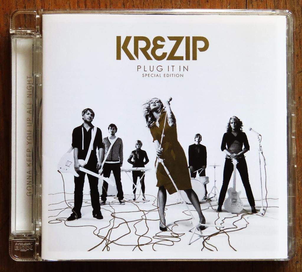CD Krezip: Plug it in ( Special Edition met 6 bonusnummers ), Ophalen of Verzenden, Zo goed als nieuw