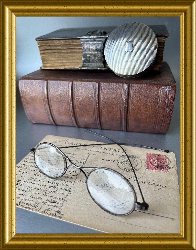 Antiek brilletje, bril, Antiek en Kunst, Ophalen of Verzenden