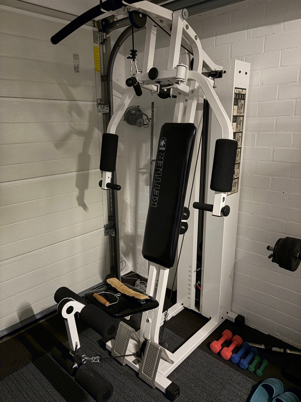 Complete Fitness Set: Krachtstation, Hometrainer, Trilplaat, Ophalen, Gebruikt, Krachtstation, Armen