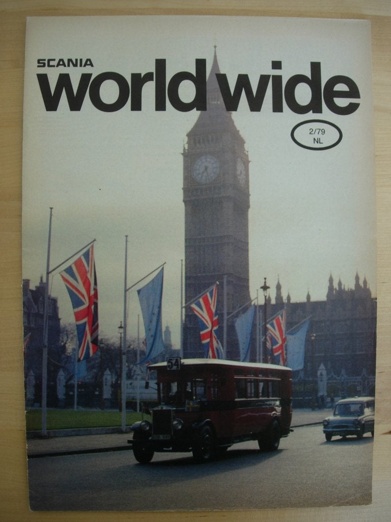 Scania Worldwide tijdschrift nummer 2 1979 - NL, Ophalen of Verzenden, Zo goed als nieuw, Overige merken, Scania