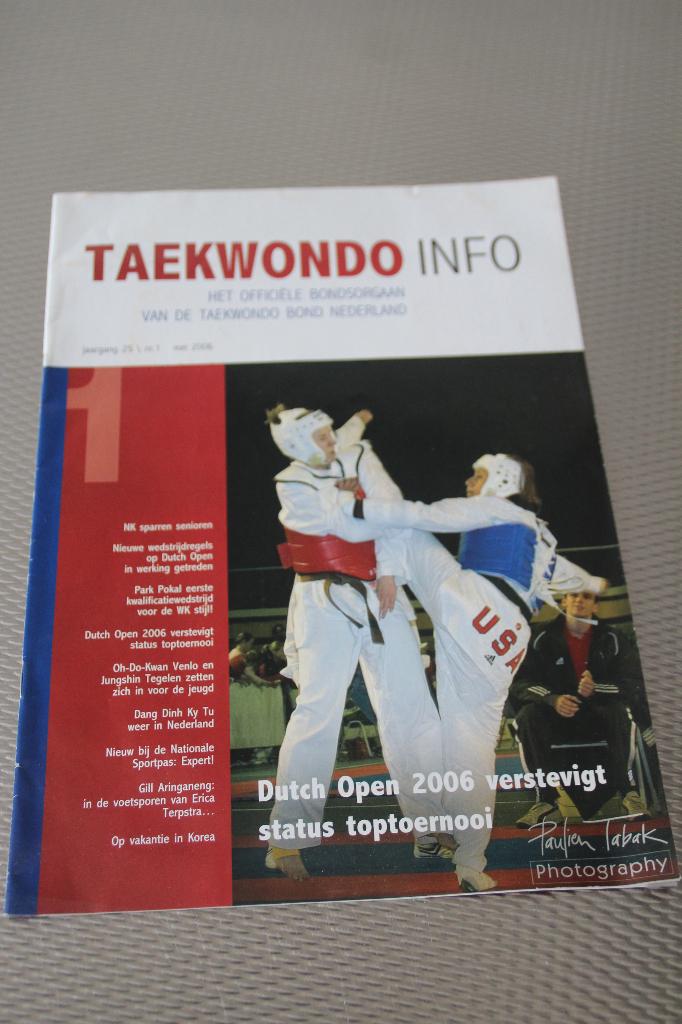 taekwondo info, Boeken, Ophalen of Verzenden, Gelezen, Sport en Vrije tijd