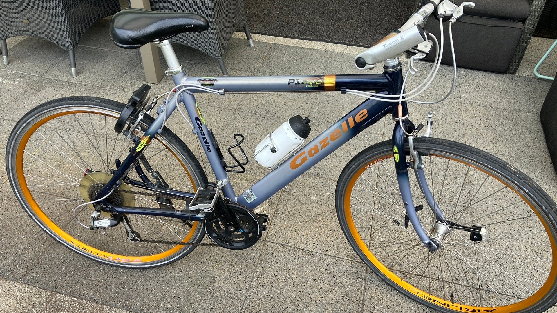 Te koop tour fiets, Ophalen, Gebruikt, 26 inch, Velgrem