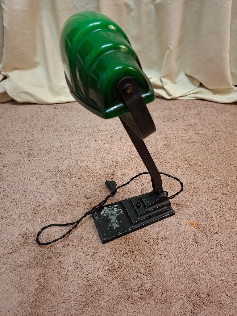 Vintage Groene Bureaulamp, Ophalen