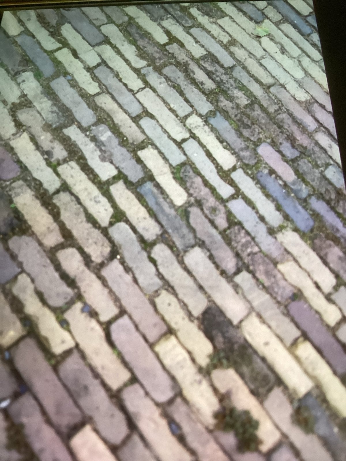 Gebakken waalformaat klinker rood geel genuanceerd 65m2, Ophalen, Gebruikt, Klinkers, Natuursteen
