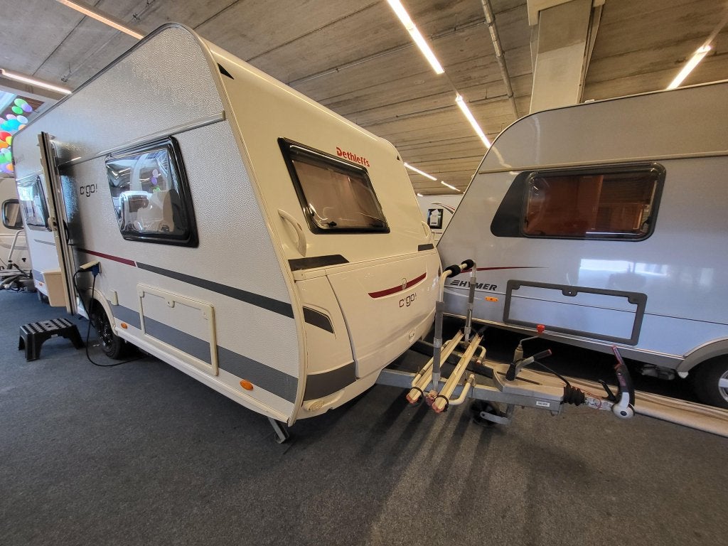 Dethleffs C'Go 475 FR; mover, 2x fietsenrek, voortent, Rondzit, Bedrijf, Overige typen, Dethleffs