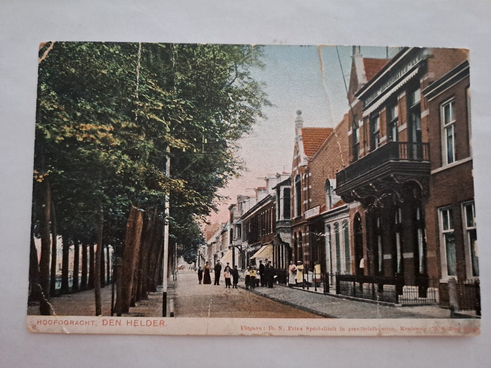 Den Helder,  Hoofdgracht, Ophalen of Verzenden, Voor 1920, Noord-Holland