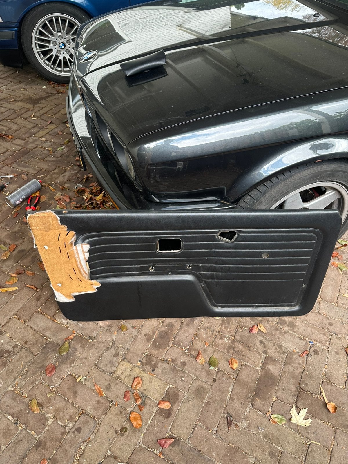 Deurkaart bestuurder e30 coupe, Ophalen of Verzenden, Gebruikt, BMW