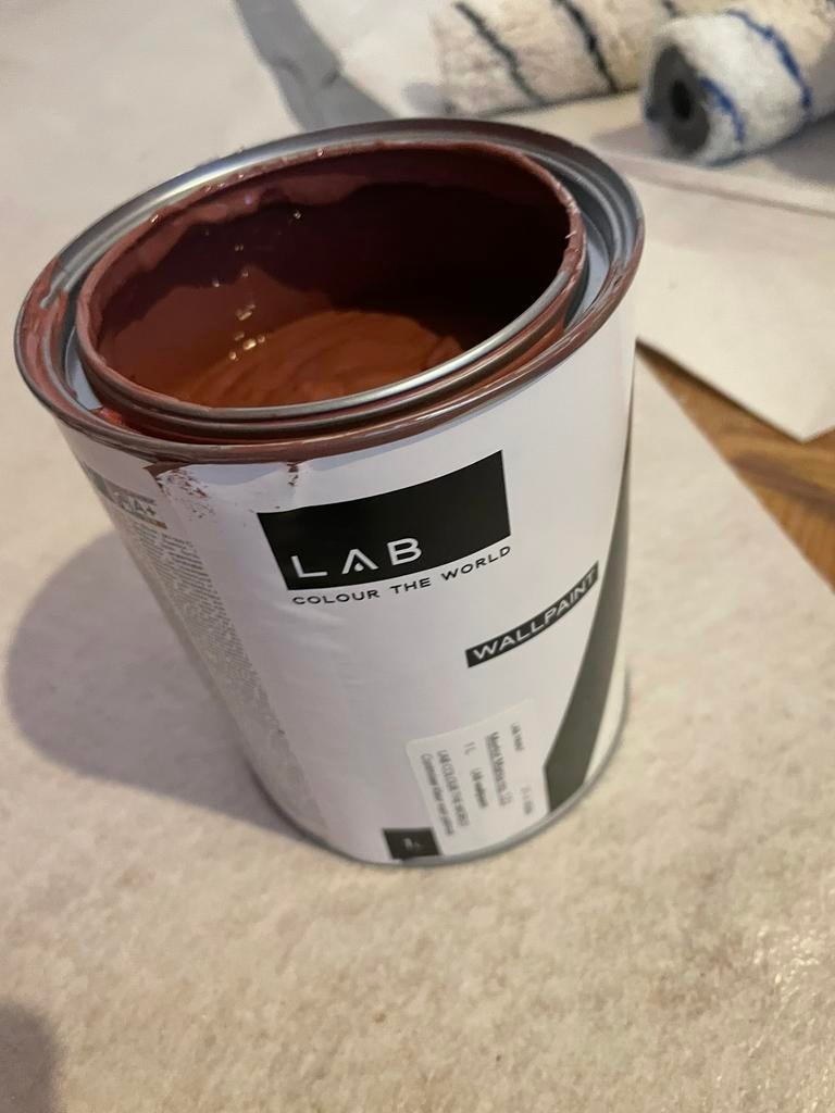 LAB muurverf: Merlot Mania 1 liter, Ophalen, Nieuw