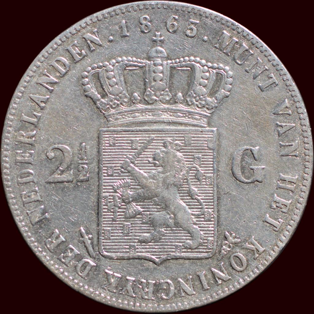 Rijksdaalder 1863 Willem III - Zeer Fraai - Zeer zeldzaam, Postzegels en Munten, Munten | Nederland, Ophalen, Koning Willem III