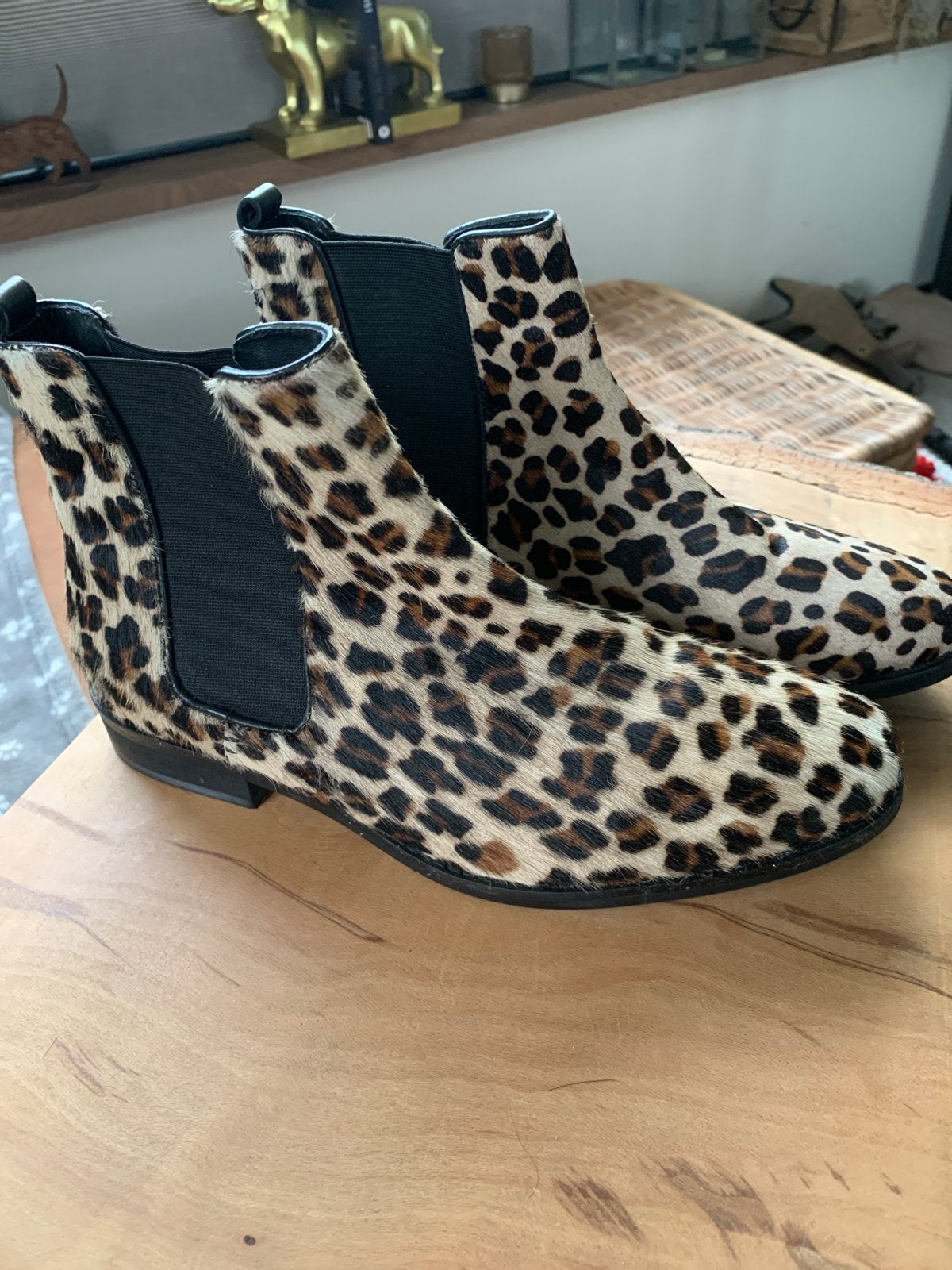 Maruti Cheetah Print Enkellaarzen - Maat 39, Ophalen of Verzenden, Zo goed als nieuw, Overige kleuren, Lage of Enkellaarzen
