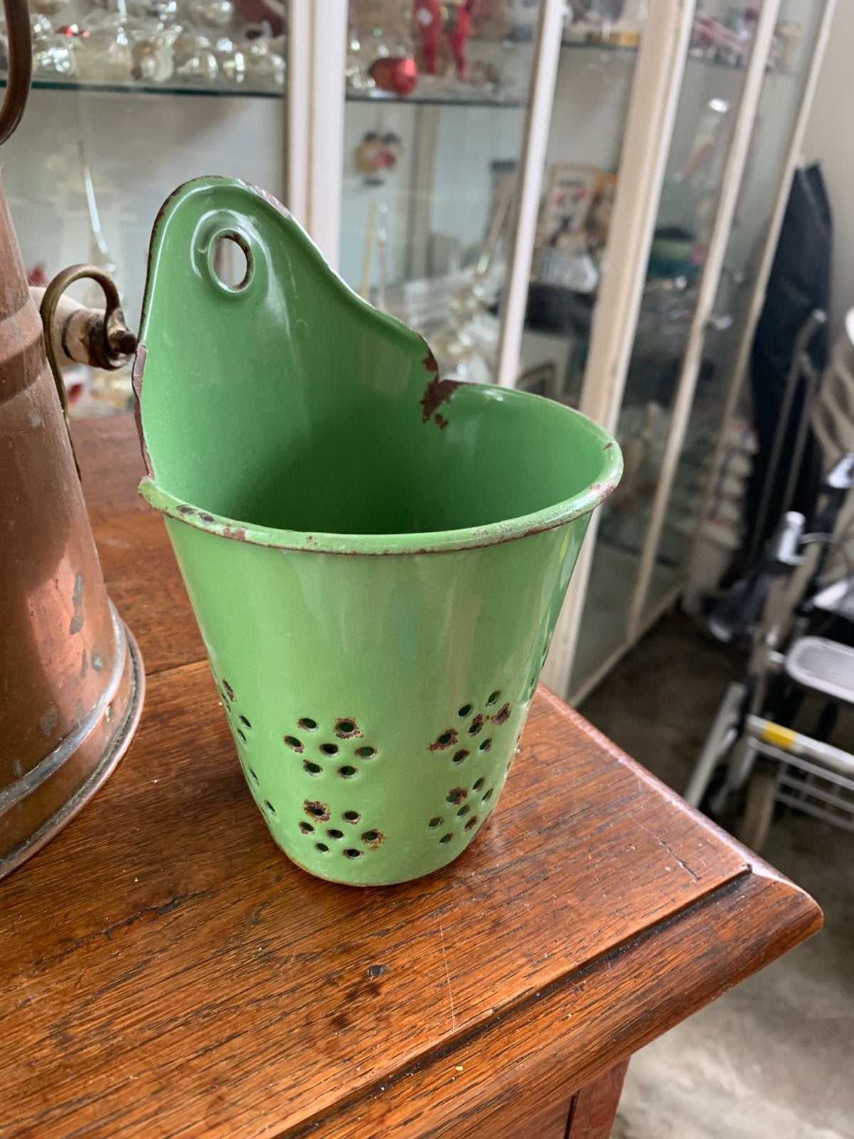Zeepbakje aanrecht bakje Leuke oude brocante emaille, Ophalen of Verzenden