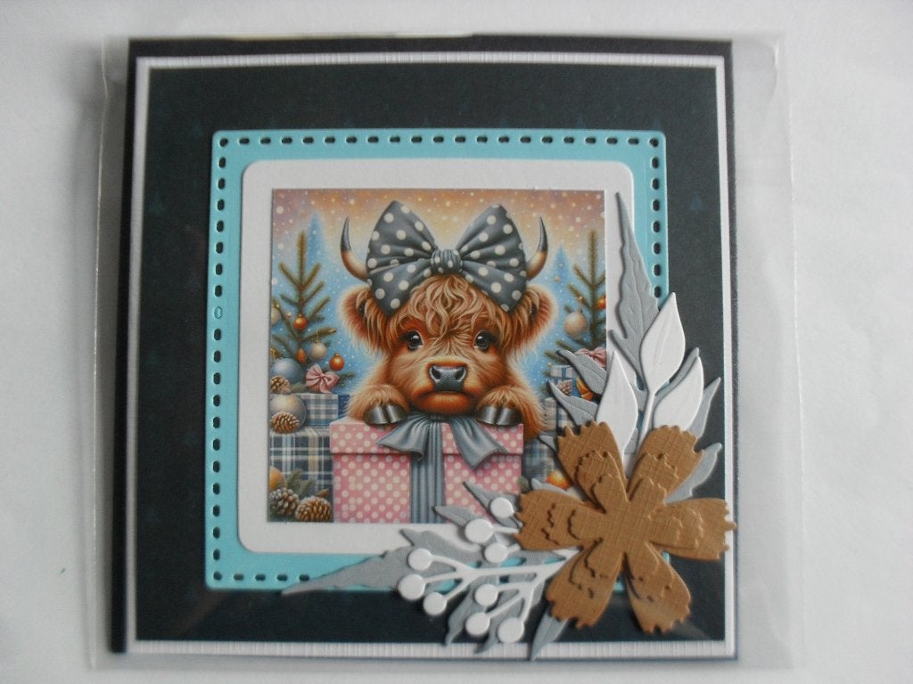 7 kerstkaart met envelop en verpakt, Ophalen of Verzenden, Nieuw, Kerst