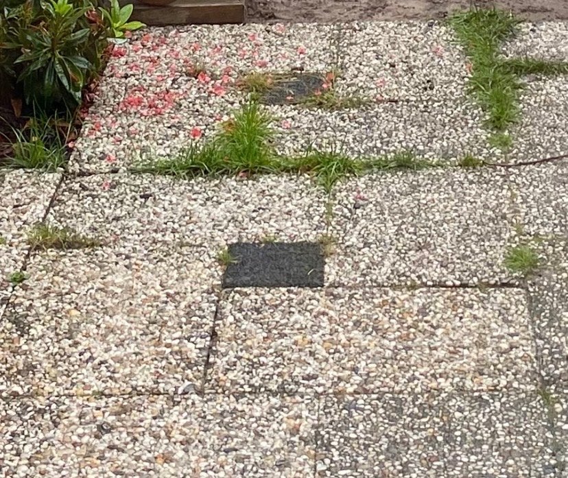 20 Grindtegels 60x40 cm, Tuin en Terras, Gebruikt, Grind, Terrastegels, 5 tot 10 m²