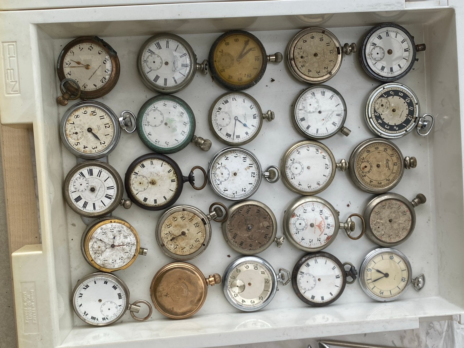 50 Zakhorloges - Niet werkend - Voor onderdelen of restaurat, Sieraden, Tassen en Uiterlijk, Horloges | Antiek, Overige merken