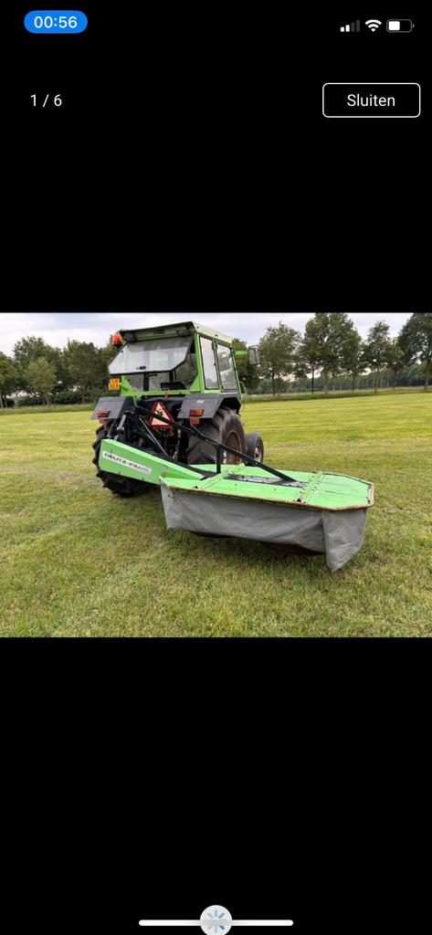 Gras  in duin aangeboden, Ophalen