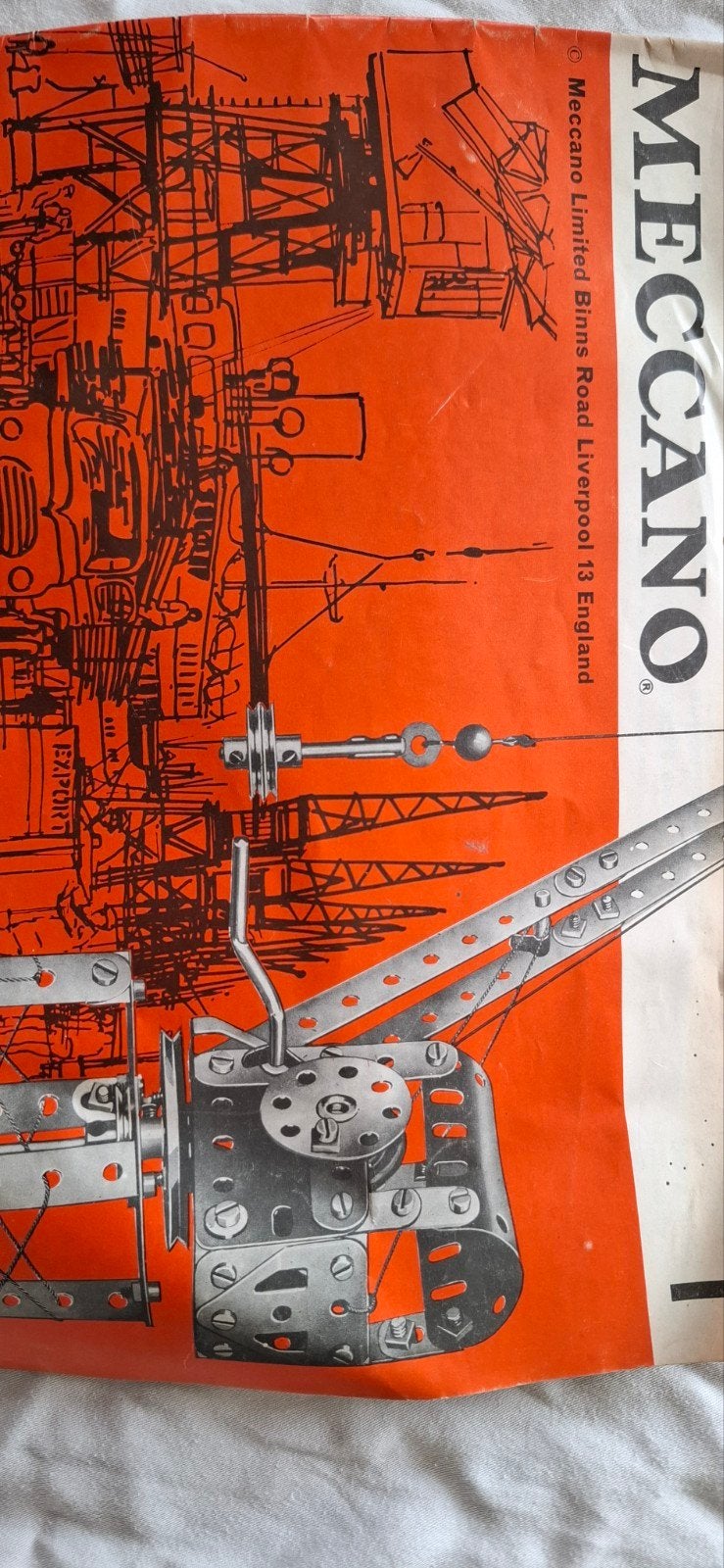 Vintage Meccano onderdelen en boekjes, Ophalen of Verzenden