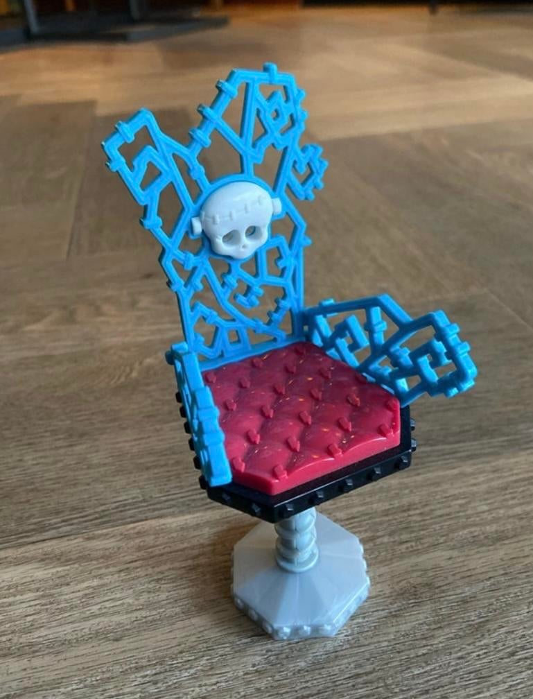 Monster High Frankie Stein Stoel - Nette Staat, Ophalen of Verzenden, Zo goed als nieuw, Jongen of Meisje