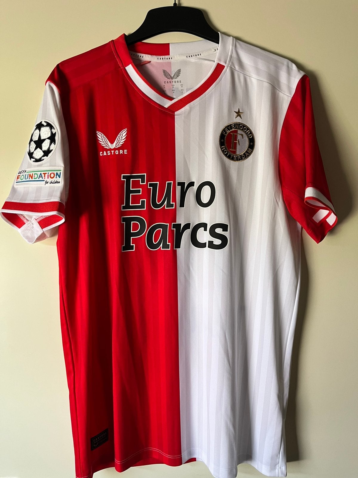 Shirt Feyenoord Gernot Trauner Champions League, Maat M, Ophalen of Verzenden, Nieuw, Shirt