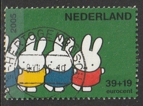 Nederland 2005 2370b Kind Nijntje, Gest Den Bosch, Ophalen of Verzenden, Na 1940, Gestempeld