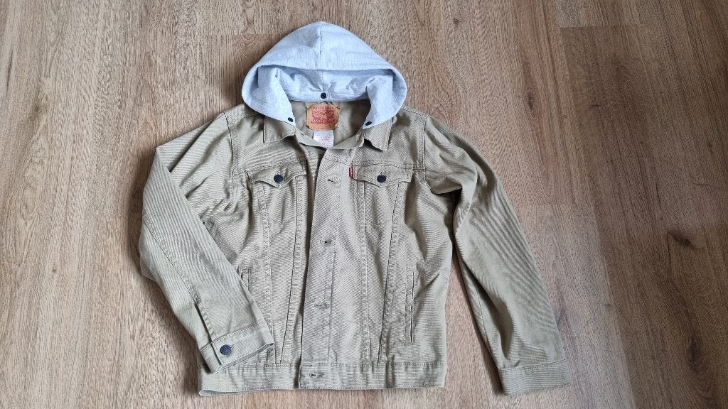 Levi's spijkerjas mt 14 (164), Jongen of Meisje, Ophalen of Verzenden, Zo goed als nieuw, Levi's