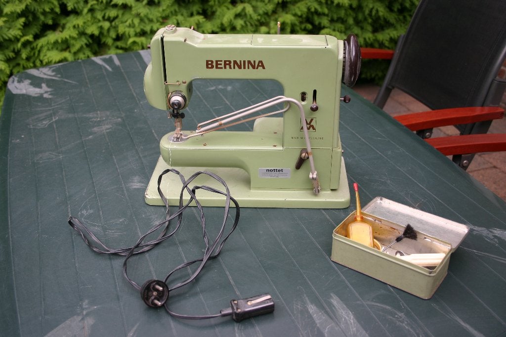 naaimachine, historisch model Bernina, Ophalen, Gebruikt, Naaimachine, Bernina