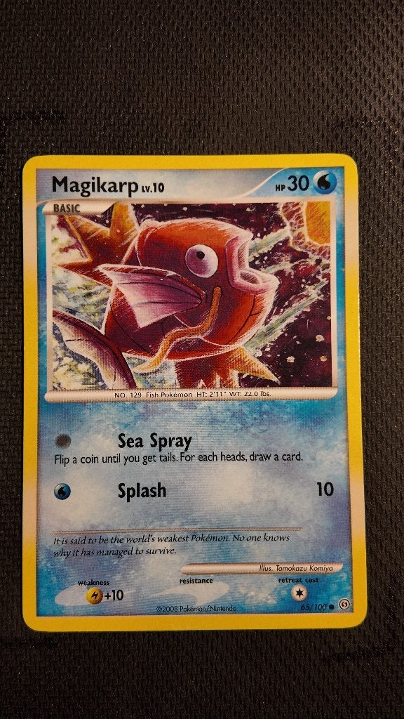 Magikarp 65 Stormfront | Pokemon kaart, Ophalen, Losse kaart