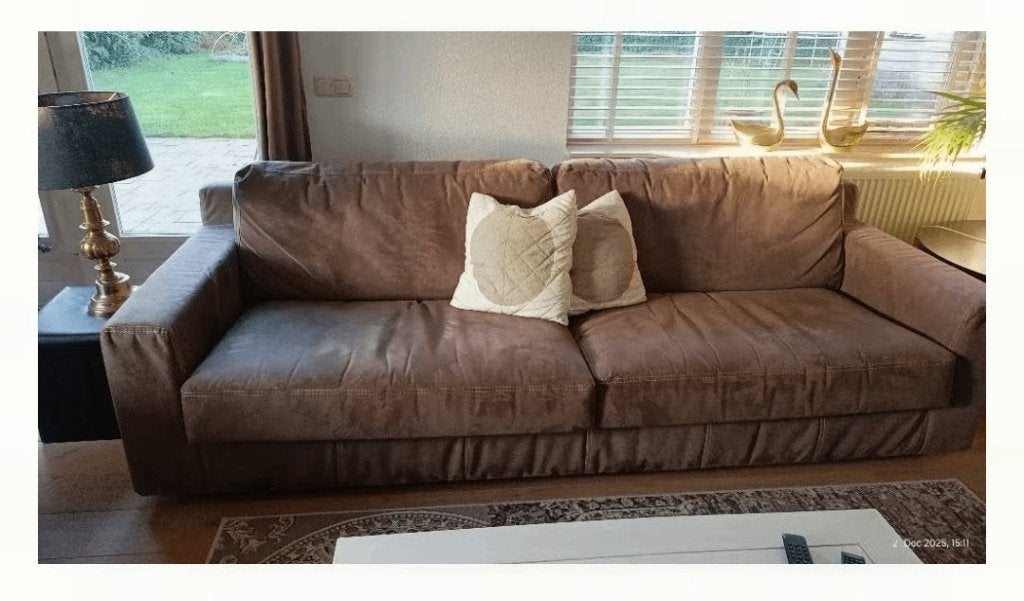 Bankstel, Huis en Inrichting, Ophalen, Overige materialen, 125 tot 150 cm, 150 tot 200 cm