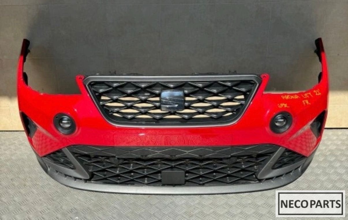 SEAT ARONA FACELIFT 6XPDC VOORBUMPER ORIGINEEL ALLES LEVERBA, Gebruikt, -, Ophalen of Verzenden, Achter