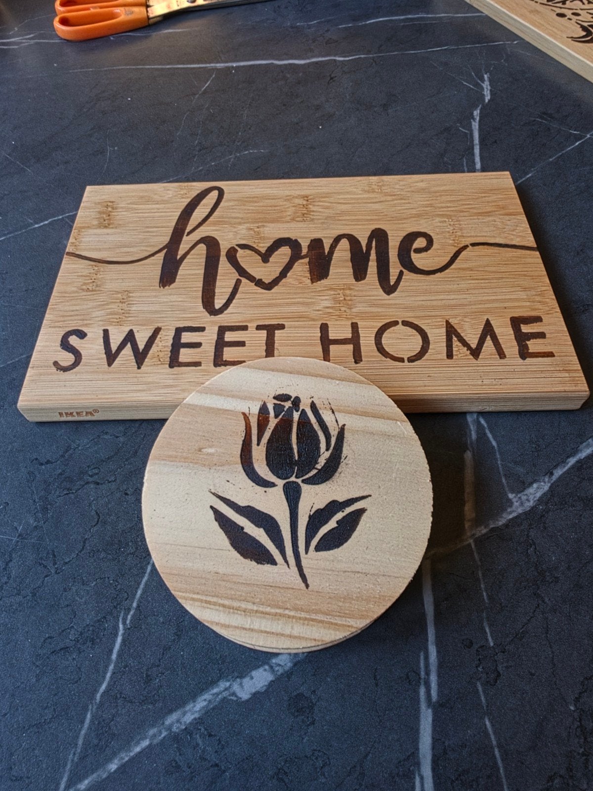 Leuke zelfgemaakte decoratie sets, Hout, Overige stijlen, Nieuw, Ophalen of Verzenden