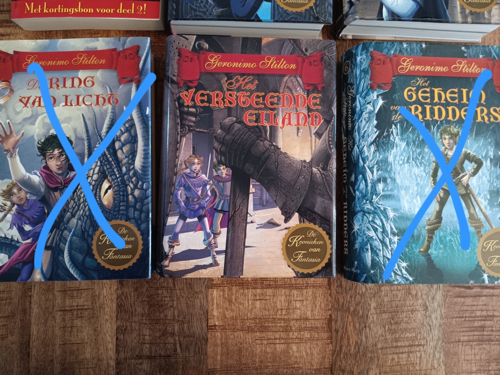 de Kronieken van fantasie Geronimo Stilton, Ophalen of Verzenden, Gelezen, Geronimo Stilton