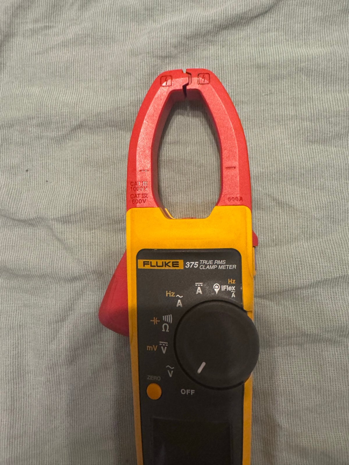 Fluke Meter 375 true ram clamp, Ophalen of Verzenden, Gebruikt, Multimeter