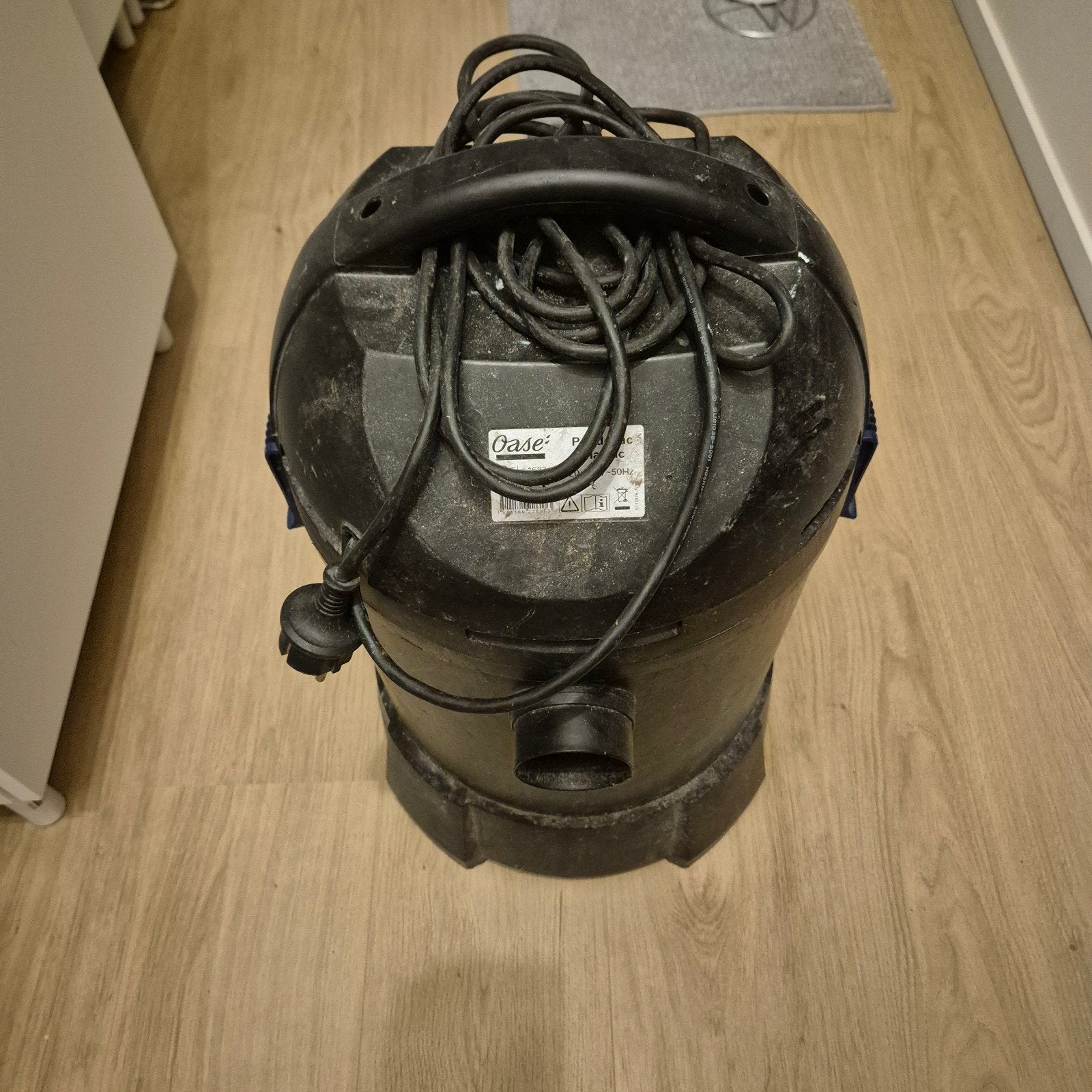 Waterstofzuiger, Ophalen, Gebruikt, Vijverstofzuiger