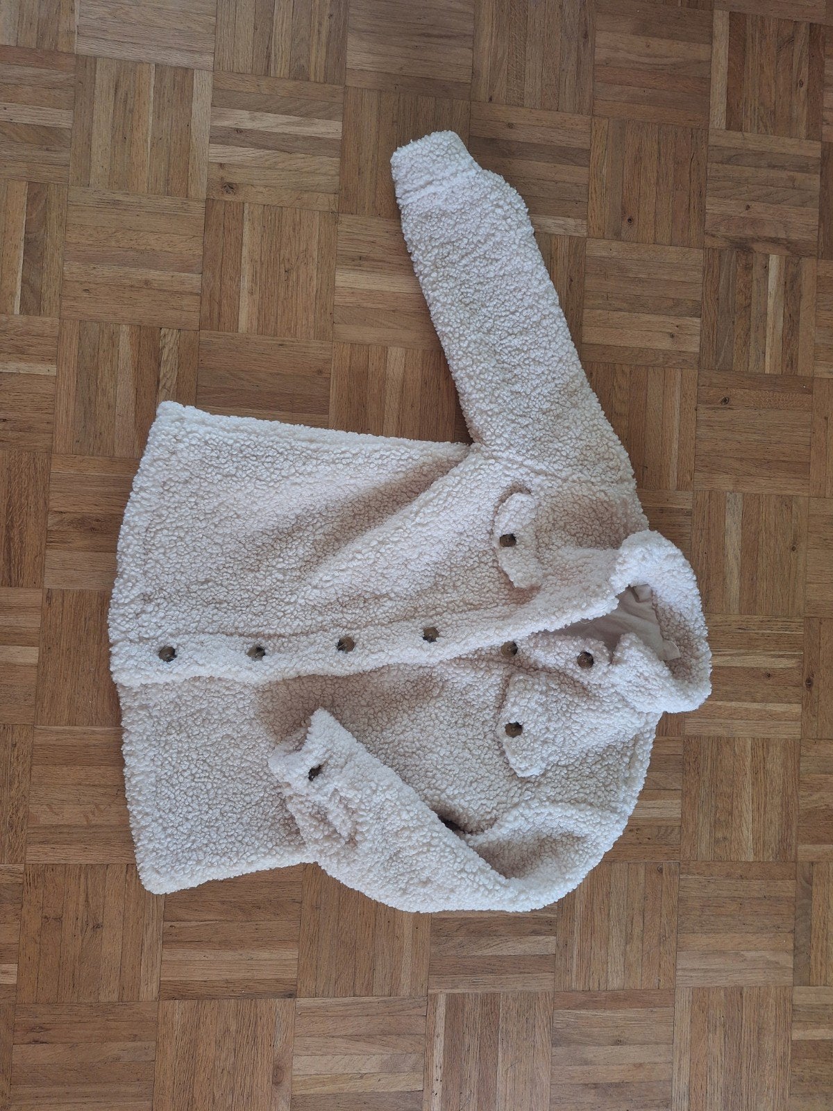 Hema teddy jasje maat 146/152 zo goed als nieuw, Hema, Ophalen of Verzenden, Zo goed als nieuw, Maat 34 (XS) of kleiner