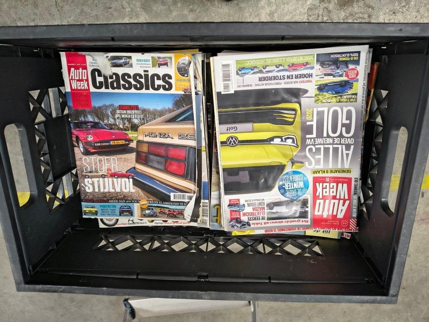 krat autotijdschriften, Boeken, Ophalen, Gelezen, Algemeen