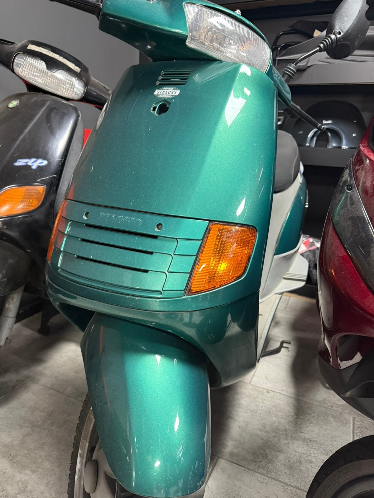 PIAGGIO SKIPPER 125CC 2T GROEN, Ophalen of Verzenden