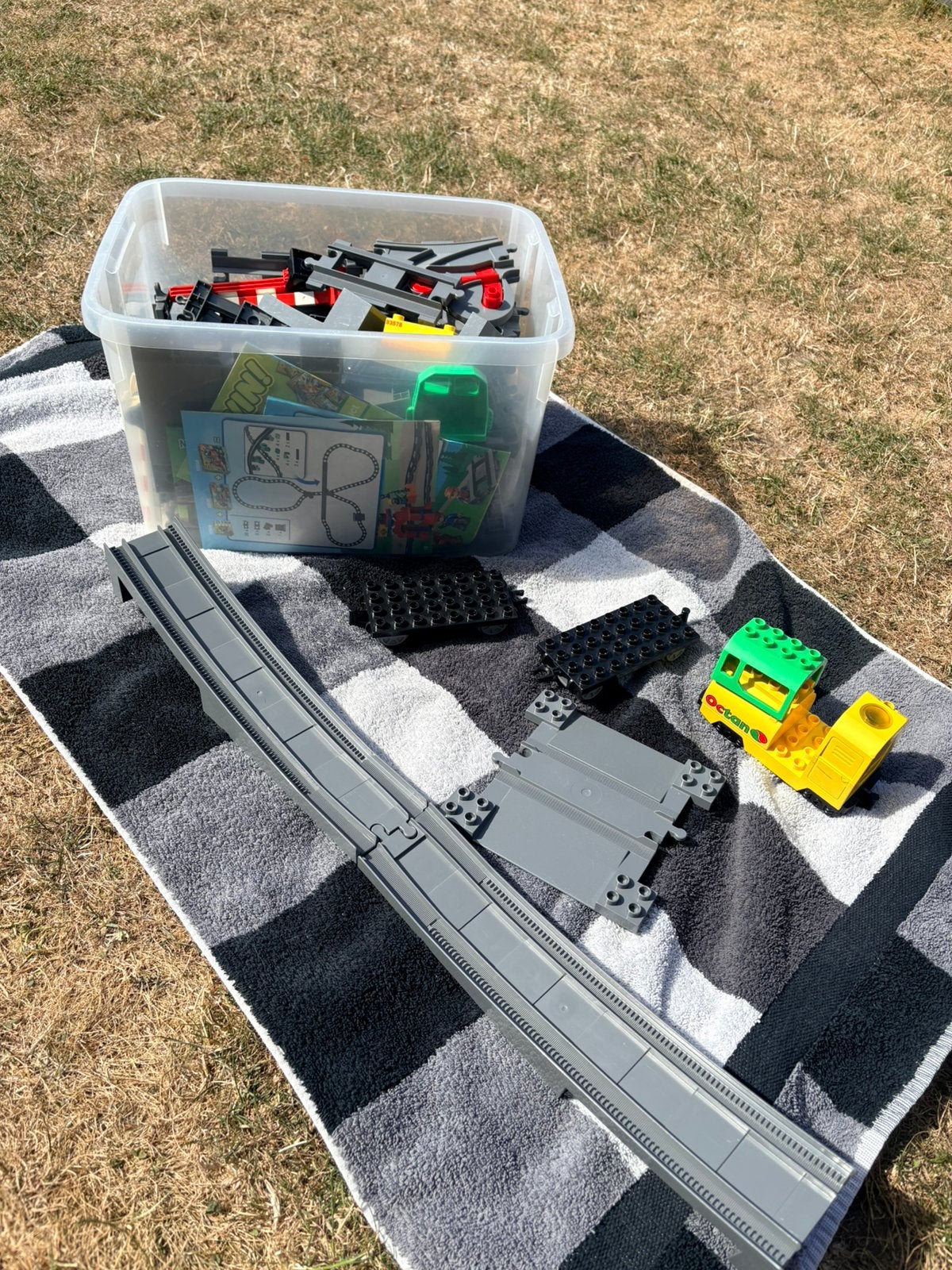Duplo trein, Ophalen, Zo goed als nieuw, Duplo