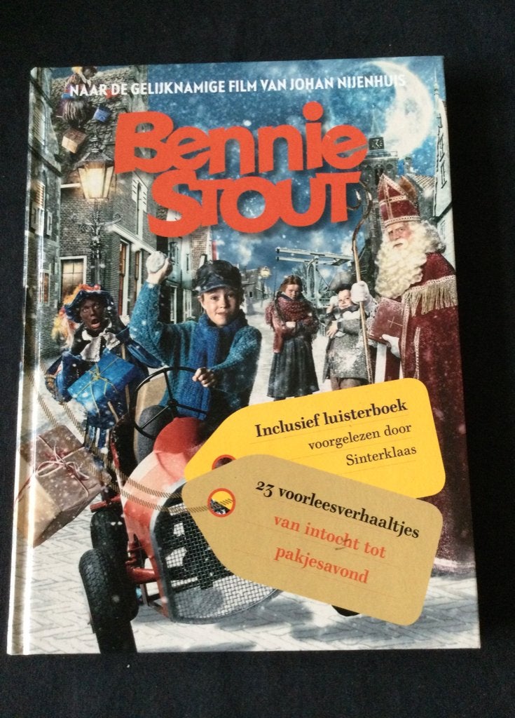 Bennie Stout met luisterboek voorgelezen  door Sinterklaas, Ophalen of Verzenden, Gebruikt