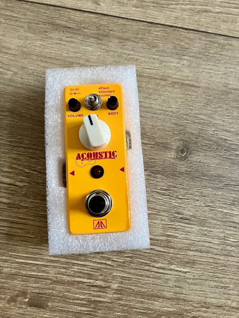 Acoustic effect pedal, Ophalen of Verzenden, Zo goed als nieuw, Overige typen