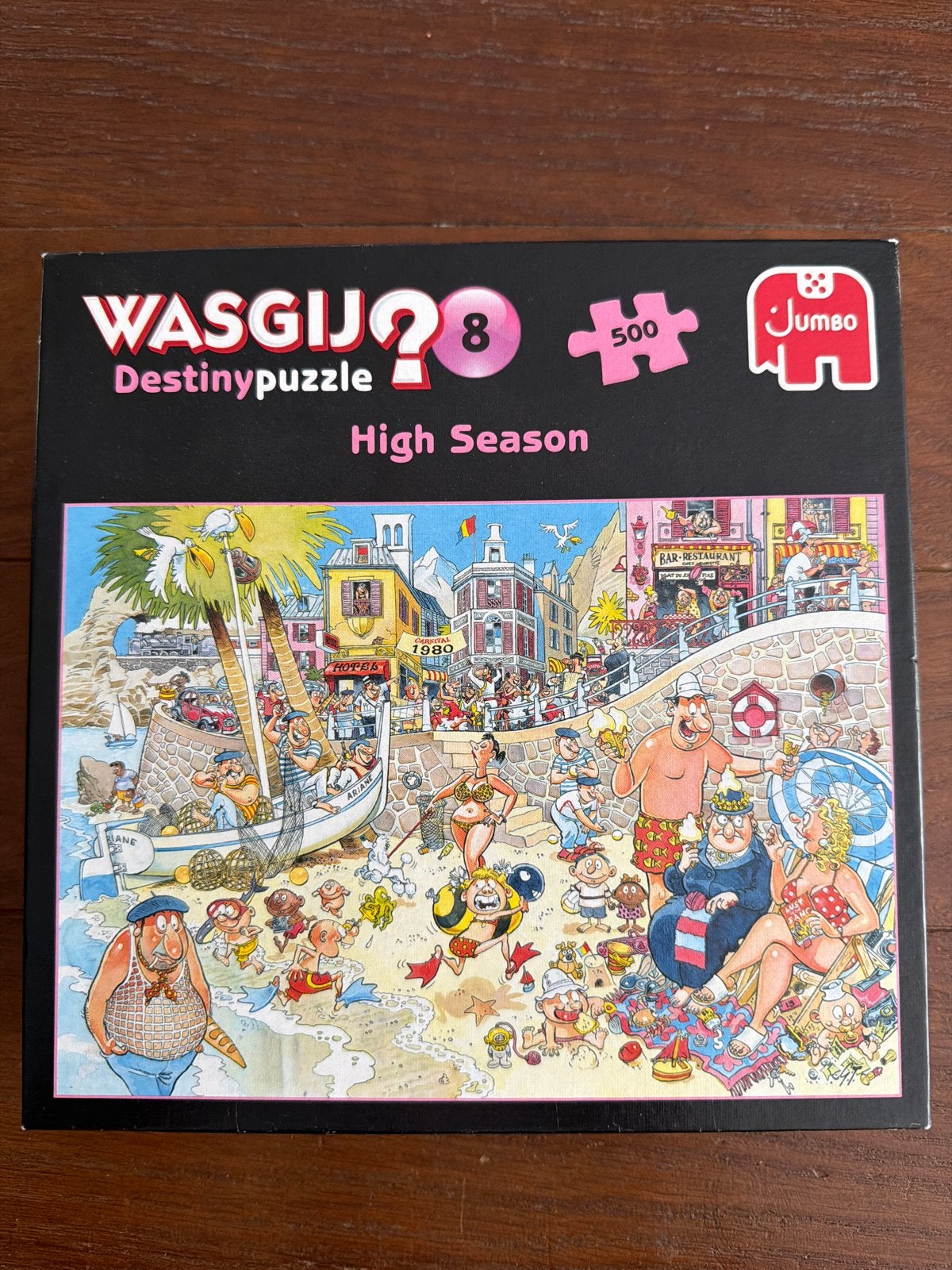 Wasgij Destiny 8 High Season Puzzel 500 stukjes, Ophalen of Verzenden, 500 t/m 1500 stukjes, Zo goed als nieuw, Legpuzzel
