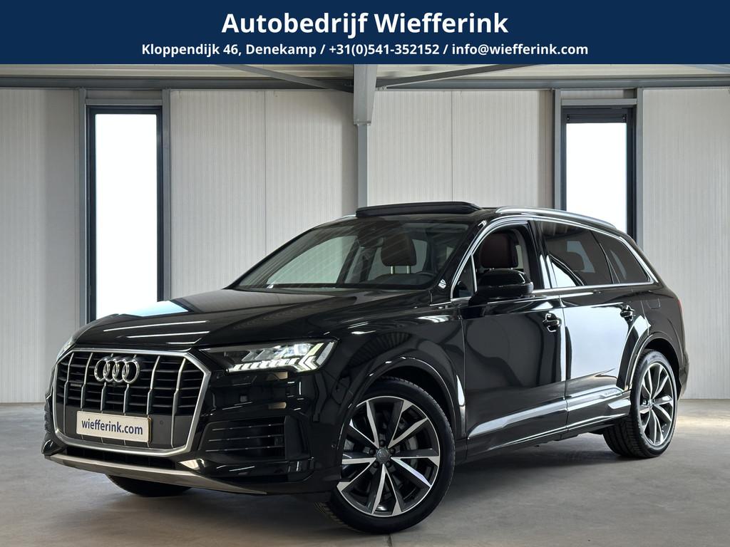 Audi Q7 55 TFSI e 3381 pk quattro Pro Line Advanced | Pano |, Auto's, Audi, Bedrijf, Te koop, Q7, 360° camera, 4x4, ABS, Achteruitrijcamera