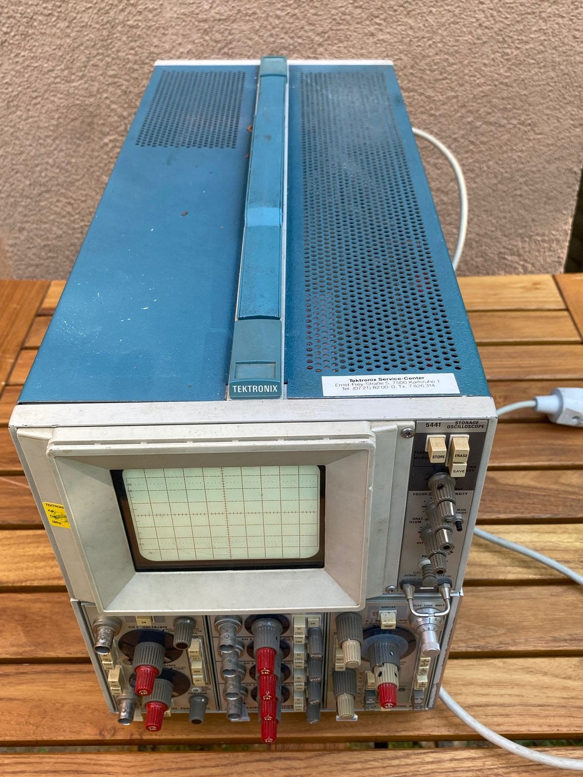 Tektronix 5441 Storage Oscilloscope - Vintage Lab Apparatuur, Doe-het-zelf en Verbouw, Meetapparatuur, Gebruikt, Ophalen of Verzenden