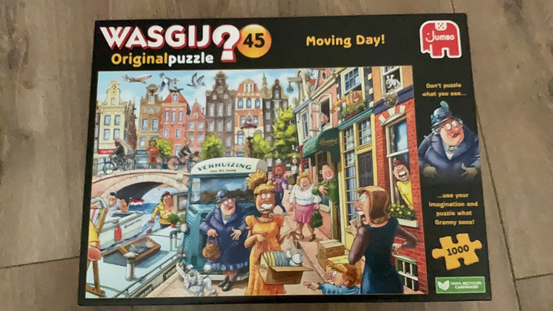 Diverse Was Gij Puzzels 1000 stukjes, Hobby en Vrije tijd, Ophalen, 500 t/m 1500 stukjes, Zo goed als nieuw